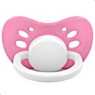 Chupeta Borboleta Mamita Bebê 6 Meses Bico De Silicone Rosa