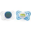 Chupeta Chicco Physio Light Azul 16 a 36 Meses Desenhos Sortidos 2 Unidades Chupeta Chicco Physio Light Azul 16 a 36 Meses Desenhos Sortidos 2 Unidades