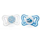 Chupeta Chicco Physio Light Azul 6 a 16 Meses Desenhos Sortidos 2 Unidades Chupeta Chicco Physio Light Azul 6 a 16 Meses Desenhos Sortidos 2 Unidades