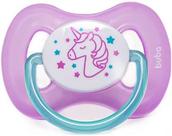 Chupeta Comfort Noturna Unicórnio 0-6 meses - Rosa - Buba Chupeta Comfort Noturna Unicórnio 0-6 meses - Rosa - Buba