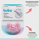 Chupeta Comfort T1 Urso Rosa Buba 12656 Chupeta Comfort T1 Urso Rosa Buba 12656