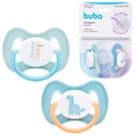 Chupeta Comfort Tam 2 Kit 2un Magic Dino 6 meses 21112 - Buba Chupeta Comfort Tam 2 Kit 2un Magic Dino 6 meses 21112 - Buba