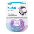 Chupeta Comfort Ultra Soft Silicone Tamanho 1 (06m) ou Tamanho 2 (+6m) Buba