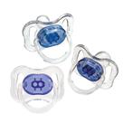 Chupeta Cristal TAM 2 Bico Silicone Orto - Kuka