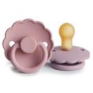 Chupeta FRIGG Daisy Natural Rubber - Sem BPA - 0-6 Meses (2 Unidades)