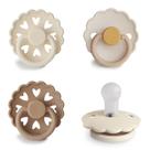 Chupeta FRIGG SilkySoft Silicone, pacote com 4 unidades, sem BPA, 0-6M
