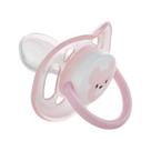 Chupeta Infantil Decorada Bico Em Silicone Macio E Flexível Unitária Tam 2 Original 6m+ Baby Plasútil Cor:Ursa