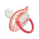 Chupeta Infantil Decorada Bico Em Silicone Macio E Flexível Unitária Tam 2 Original 6m+ - Plasútil Baby