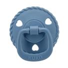 Chupeta Kuka Bico De Silicone Azul Fase 1
