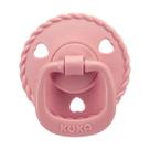 Chupeta Kuka Classic Tamanho 1 Bico Redondo Rosa