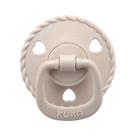 Chupeta Kuka Classic Tamanho 2 Bico Redondo Bege
