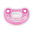 Chupeta Kuka Elegance Plus Bico Ortodôntico Tamanho 1 Rosa - 2912