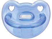 Chupeta Kuka Silicone Soft 1 Azul