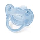 Chupeta Lillo Soft Divertida 100% Silicone Tamanho 2 Bico Anatômico 6+ Meses Azul 1 Unidade