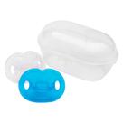 Chupeta Lolly 100% Silicone Tamanho 2 +6 Meses Boy Cores Sortidas 2 Unidades
