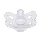 Chupeta Lolly Baby Redondo N1 Transparente Silicone 1 unidade