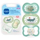 Chupeta MAM 16+ meses Kit Variado Glow Night 3 unidades