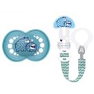 Chupeta Mam Original 16+ Meses + Prendedor Clip It Cover