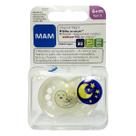 Chupeta Mam Original Night 6+ Meses Unitaria Neutra