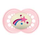Chupeta Mam Original Night 6m+ Tam 2 Rosa