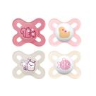 Chupeta MAM Original Start, 0-3 meses, silicone, pacote com 4