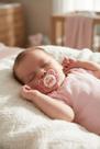 Chupeta MAM Ortodôntica Rosa Passarinho 0-6m Silicone Bebê