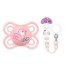 Chupeta Mam Perfect 0-6 Meses + Prendedor Clip It Cover CH70212