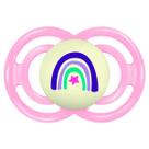 Chupeta Mam Perfect Night 6+m Rosa CH71312