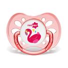 Chupeta Neopan Decorada Bico Universal Tamanho 2 Rosa