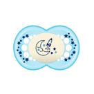 Chupeta Night 6 Meses Azul - MAM Baby Chupeta Night 6 Meses Azul - MAM Baby