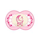 Chupeta Night 6 Meses Rosa - MAM Baby Chupeta Night 6 Meses Rosa - MAM Baby