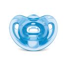 Chupeta NUK Sensitive Soft 100% Silicone Tamanho 2 +6 Meses Boy Cores Sortidas 1 Unidade