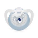 Chupeta NUK Star Boy Silicone 0-6 Meses