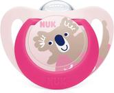 Chupeta NUK Star Silicone S2 Bico Oral Fit 6+ Meses