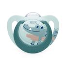Chupeta Nuk Star Silicone Soft Flex 18+ Meses Azul Desenhos Sortidos 1 Unidade