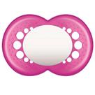Chupeta Original Lisa Unitária 16 Meses Rosa - Mam Baby