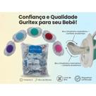 Chupeta Ortodôntica Silicone Guritex Tam 2 (6-12m) Kit 25 Unidades BPA Free