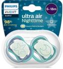 Chupeta Philips Avent Ultra Air Nighttime 6 a 18 meses Lua e Estrela