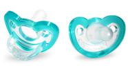 Chupeta RazBaby JollyPop Newborn (0-3 meses) - 2 Unidades - Azul-Verde