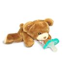 Chupeta RazBaby RazBuddy Bear Plush Ortodôntica sem BPA