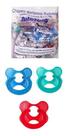 Chupeta Rendinha Bico Redondo 100% De Silicone 25 Unidades Menino Baby Nany