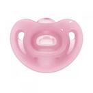 Chupeta Silicone Ortodôntico NUK - Sensitive Soft Girl Rosa Acima de 6 Meses