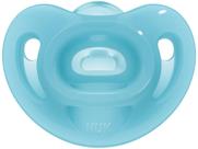 Chupeta Silicone Ortodôntico NUK - Sensitive Soft Girl Rosa Acima de 6 Meses