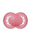 Chupeta Silicone Ortodôntico Simétrico MAM - Coleção Trends Original Rosa 6+ Meses