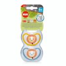 Chupeta Space Dia Noite Bico Oral Fit Silicone 2 unidades 6+