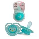 Chupeta Super Ventilada Bico Simétrico Com Tampa Tamanho 1 Estampada Azul Rosa Chupeta Super Ventilada Bico Simétrico Com Tampa Tamanho 1 Estampada Azul Rosa