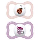 Chupeta Supreme 6+ Meses Embalagem Dupla Rosa - Mam Baby
