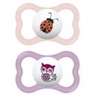 Chupeta Supreme - 6+ meses Rosa - Embalagem Dupla - MAM