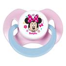 Chupeta T1 Minnie Rosa Menina C/ Capuz e Bico de Silicone Ortodôntico de 0 a 6 Meses 1 unidade Disney