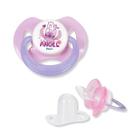 Chupeta T2 Angel Stitch Rosa Ortodôntica Capuz BabyGo Chupeta T2 Angel Stitch Rosa Ortodôntica Capuz BabyGo